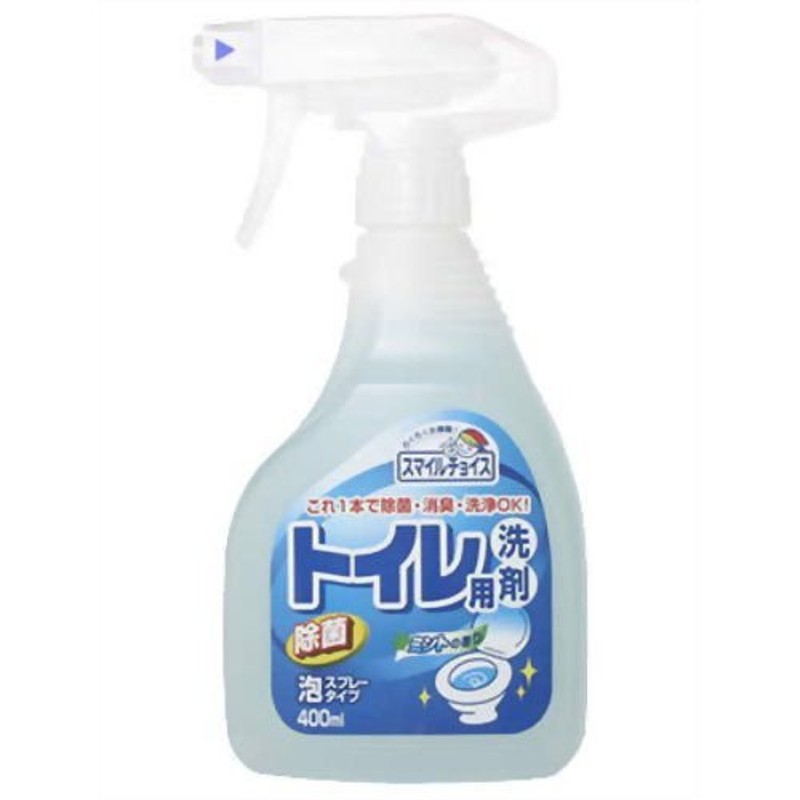 スマイルチョイス トイレ用洗剤 除菌泡スプレー 本体 400ml | LINE