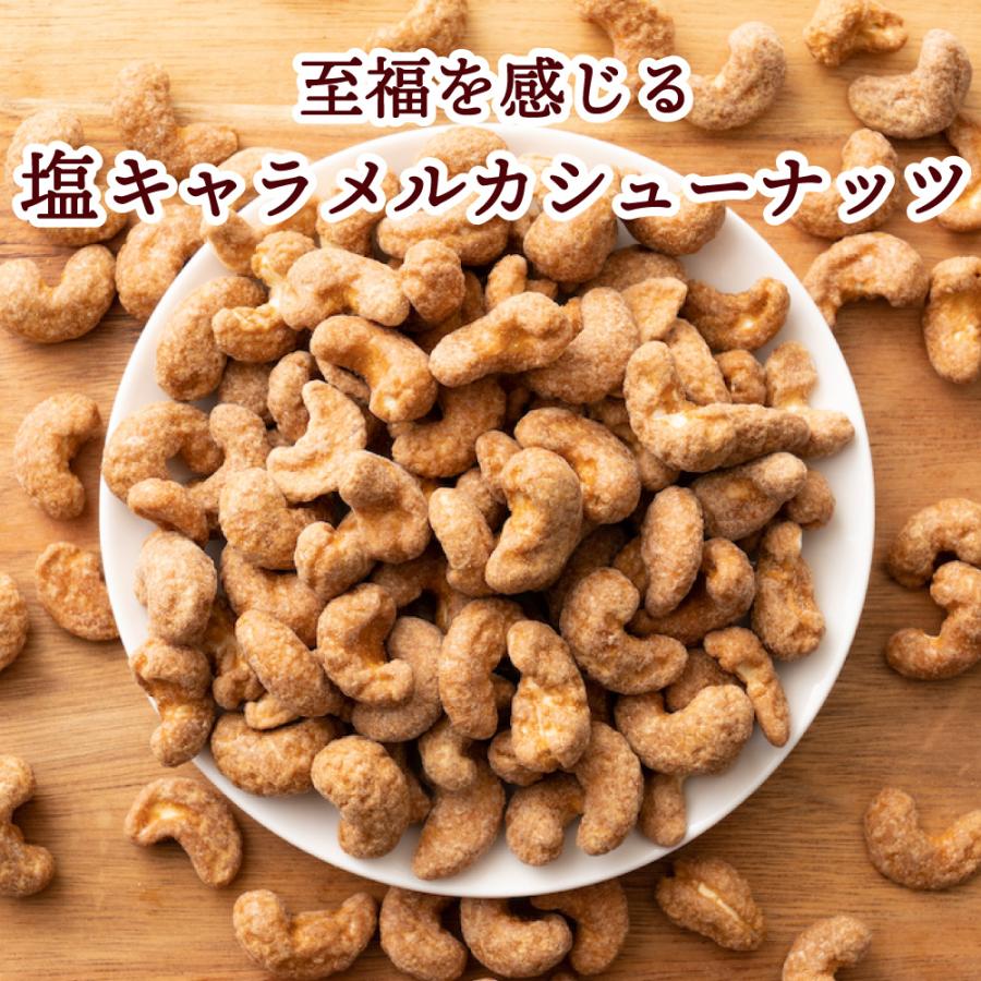 セレクティー 塩キャラメル カシューナッツ 300g