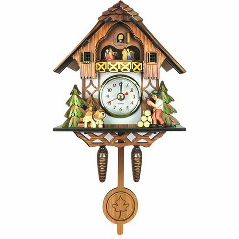 鳩時計ぶら下げ手作り壁時計家の装飾 壁時計 通販 Lineポイント最大0 5 Get Lineショッピング