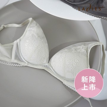 蕾黛絲-透輕涼無鋼圈真水B-D罩杯內衣 米杏