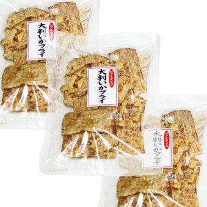 送料込み 広島名産 得々大判 いかフライ １４５ｇ ３袋セット しっとりやわらかタイプ イカ天 おつまみ 宴会 お土産