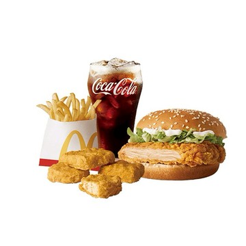 【麥當勞】勁辣鷄腿堡+薯條(小)+四塊麥克鷄塊+可樂(中)好禮即享券