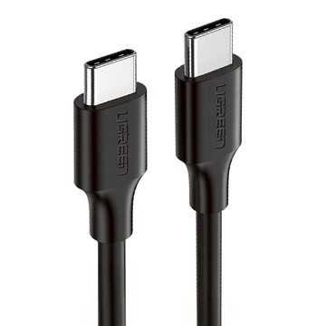 UGREEN 綠聯 Type-C 2.0 快充傳輸線  0.5m  黑色  1條
