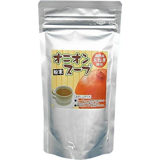 メール便送料無料!!　淡路島玉ねぎ使用　粉末オニオンスープ１００ｇ×２袋★★人気商品が送料無料♪お試し　淡路島　鳴門千鳥本舗