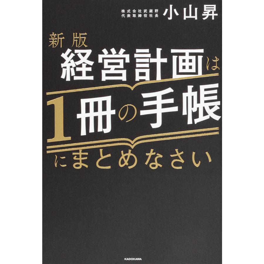 経営計画は1冊の手帳にまとめなさい