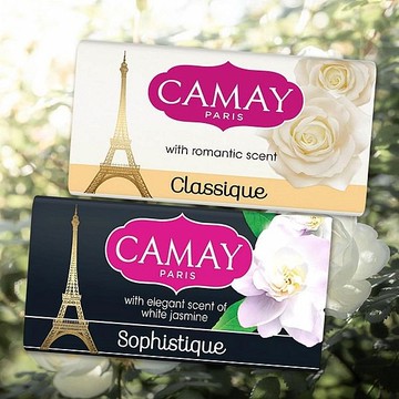 CAMAY 佳美 潤膚香皂(165g) 款式可選【小三美日】 DS025071 洗澡 洗身體 肥皂 沐浴 香皂