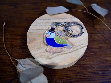 發條鳥 壓克力鑰匙圈