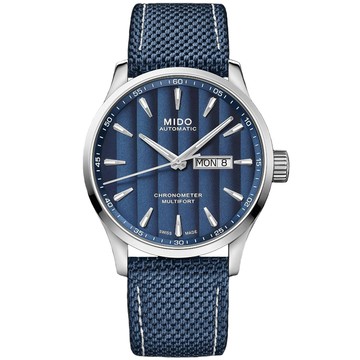MIDO美度 MULTIFORT 先鋒系列 天文台認證 日期機械腕錶 42mm / M0384311704100