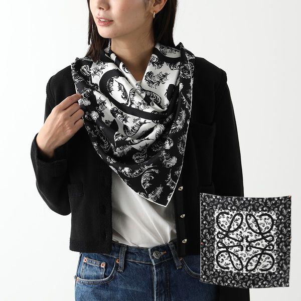 LOEWE ロエベ スカーフ ANAGRAM FEATH アナグラム フェース