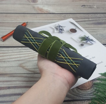 手作筆記本 (Journal) Eerie Black 絨面材質封面