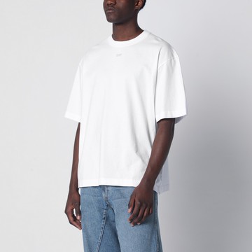 White T-shirt with OFF logo