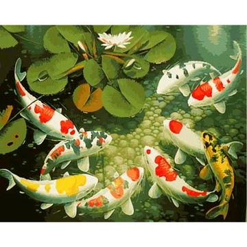 ArtLife 藝術生活 數字油畫DIY DT060 50 x 40cm  平安如意  1個