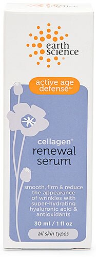 Earth Science Active Age Defense Cellagen Renewal Serum 1 fl oz