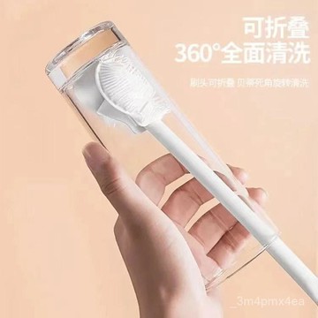 臺灣有貨⚡杯刷清潔長柄小刷子水杯破壁機專用清洗縫隙刷玻璃杯奶瓶刷子家用 6ITF