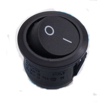 【AI電子】*KCD1-201 開孔20MM 三腳二檔/三腳三檔 圓形船型開關 電源開關6A250V