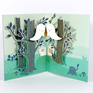 我們永遠在一起吧【Up With Paper Luxe-立體卡片 甜言蜜言】