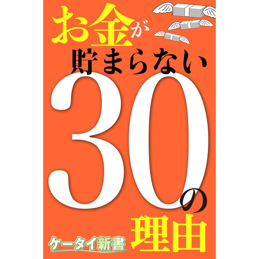 er-お金が貯まらない30の理由 電子書籍版   著者:山内圭