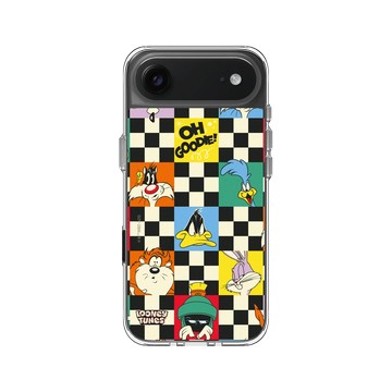 iPhone Air Clear Case（相機按鈕） 透明 - 樂一通 Looney Tunes - 格紋