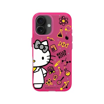 iPhone 16 Clear 粉漾桃 - 三麗鷗-Hello Kitty - 科學實驗室