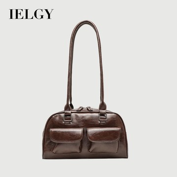 IELGY 女士腋下包 定型尚單肩大容量高通勤包 可手提