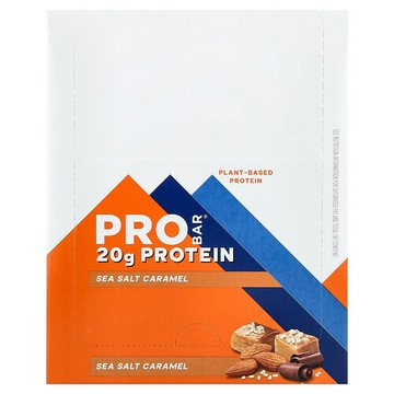 ProBar, 蛋白棒，海鹽焦糖味，12 根，每根 2.47 盎司（70 克）