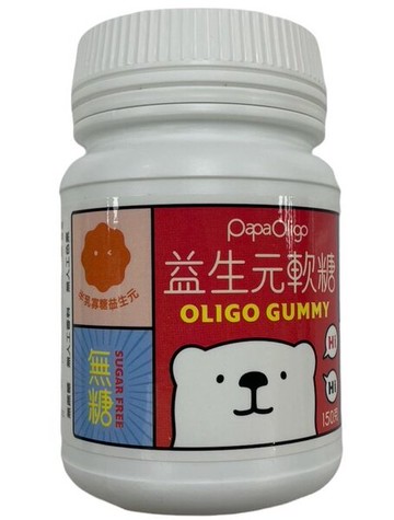 PaPaOligo糖老爹 益生元軟糖 藍莓口味150g (約75顆)