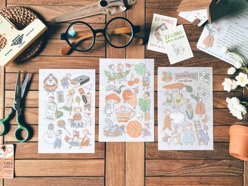 迪夢奇 Dimanche 感壓貼 借物小精靈