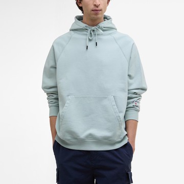Ice-colored sweatshirt Barbour x NOAH