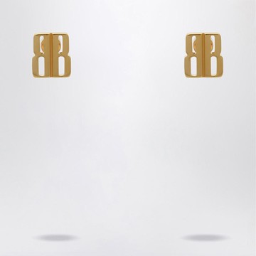 Balenciaga Nano Xs Gold Stud Earrings
