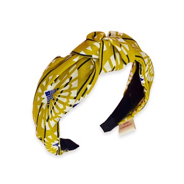 日本棉布 | 扭扭頭箍 | 大地色系 | 手工頭飾 | 純天