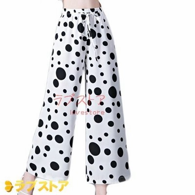 ふりふ 総花柄ワイドパンツ 日本割引 howtopasstherpsgt.com