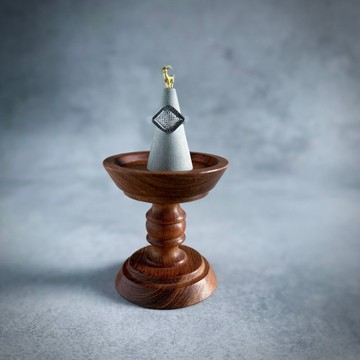 106 復古神秘之眼 – 黑白立方氧化鋯 925 銀戒