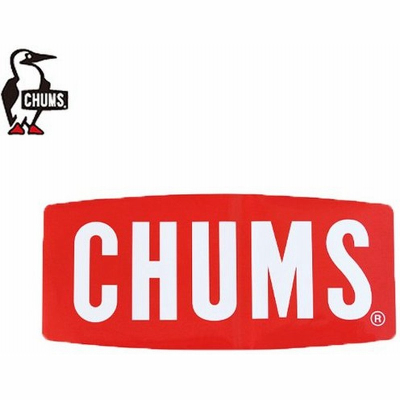 チャムス Chums Sticker Chums Logo Large ステッカーチャムスロゴラージ Ch62 1058 Od 通販 Lineポイント最大0 5 Get Lineショッピング