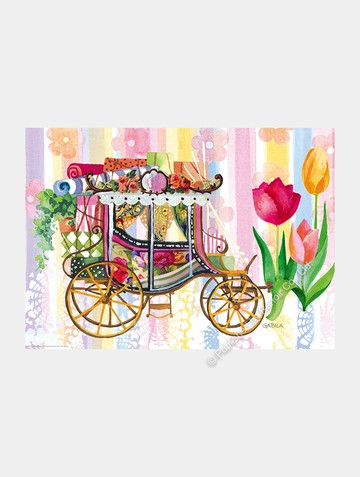 夢幻花車/Gabila /1000片/HEYE