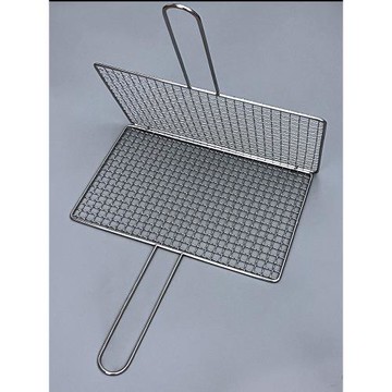 燒烤夾板網燒烤網烤魚夾子不銹鋼商用大號燒烤拍子篦子架燒烤用具