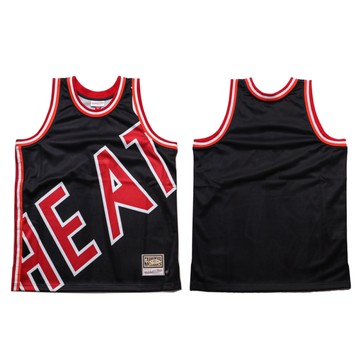MITCHELL & NESS M&N 熱火 黑紅 背心 BIG FACE 球衣 (布魯克林) MN20AJE01MH