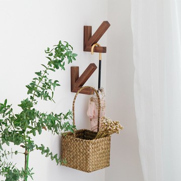 聖誕禮盒 這裡 箭頭裝飾掛鉤 黑胡桃家居收納