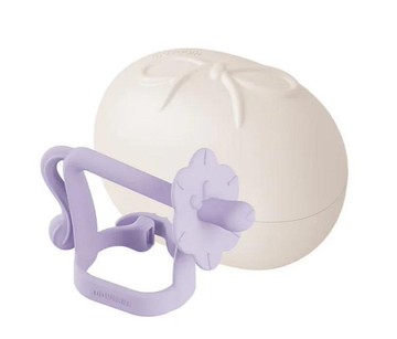 韓國MOYUUM白金矽膠手環固齒器收納組-拇指獅-葡萄紫(MMUM1041390) 420元