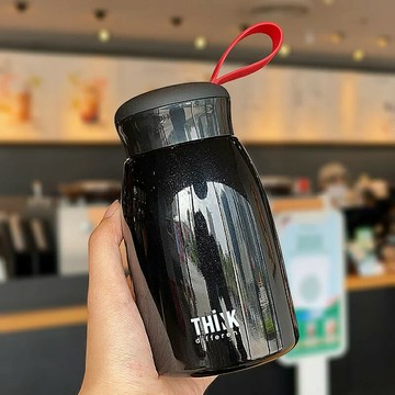 保溫瓶 保溫杯 高檔商務不鏽鋼保溫杯簡約大肚杯便攜情侶水杯學生大容量運動杯子