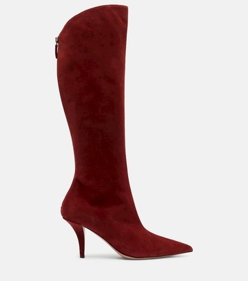 Paris Texas Jessica 75 suede knee-high boots