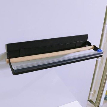 廚房冰箱置物架側面收納神器用品切割免撕錫紙保鮮膜磁吸收納架子