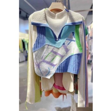 針織衫毛衣套裝慵懶風超好看馬甲