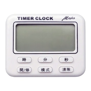 Mayka 明家 電子式正倒數計時器 24小時大螢幕 可磁吸 可立  TM-E49  1個