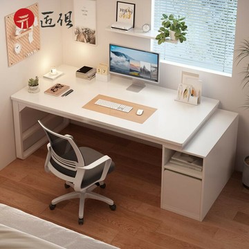 【匠俱】轉角桌 電腦桌 臺式電腦桌 辦公桌 學生家用書桌 書架一體桌 拐角臥室簡約寫字桌子 學習桌 電競桌
