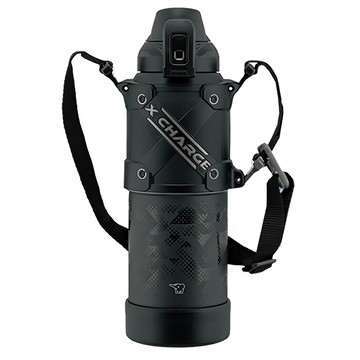 ZOJIRUSHI 象印 運動防碰撞保溫瓶  黑色  1L  1個