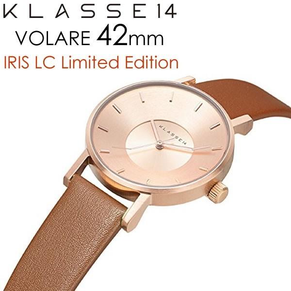 klass14 42mm 時計Volare Rose Gold レザー - 時計