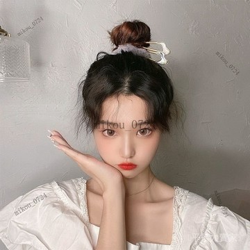 🎇免運特價✨國風簡約髮叉金屬髮簪貝殻紙盤髮簪子ins網紅衕款U形閤金髮叉鐵#免運