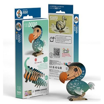 EUGY EUGY 3D立體紙拼圖 嘟嘟鳥款