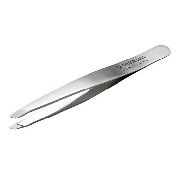 日本綠鐘匠之技鍛造不銹鋼斜口毛拔(L95mm)G-2151