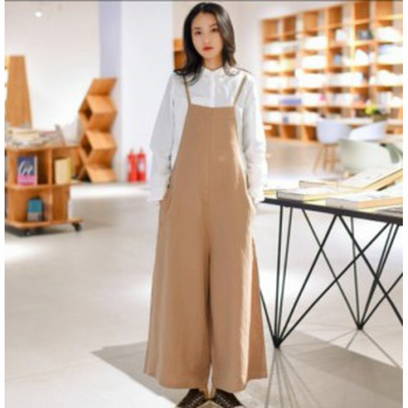 入荷中 サロペット ロンパース レディース コットン 綿 フレンチスリーブ ワイドパンツ ゆったり 楽ちん 春 夏 大人 代 30代 40代 上品 カジュアルおしゃれ かわいい コーディネート レディースファッション ママファッション お取り寄せ Css Edu Om